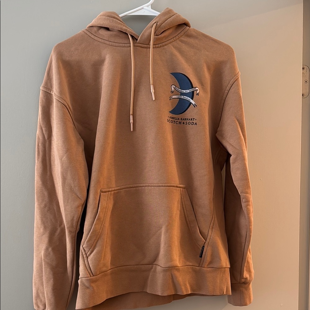 Scotch & Soda Tan Sweatshirt Hoodie